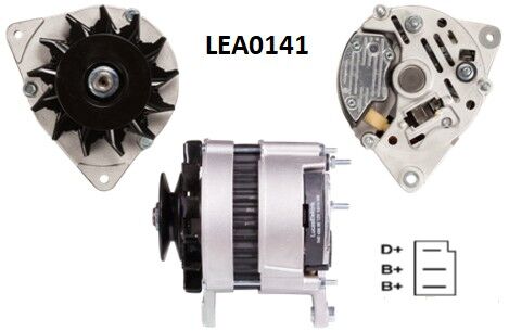 LEA0141  ALTERNATOR A127/14V/55A FORD ESCORT  II,FIESTA BOXGRANADA 2600,SIERRA ESTATE,TAUNUS 2.0,2.3,TASMIN 24157 24454 54022668 82FB10300EA 84FB10300MB 86AB10300AB 86AB10300ABA 86AB10300ACA 86AB10300DB 86AB10300EB 87BB10300BA 89AB10300GA LRA00376 A5T3177