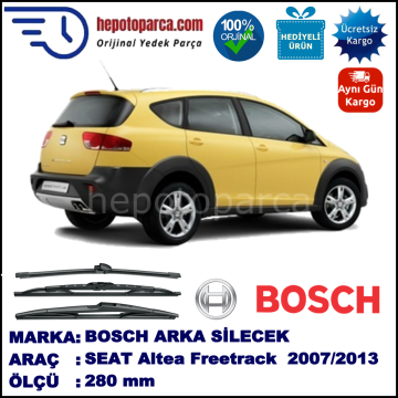 SEAT Altea Freetrack [5P5/5P8] 280 mm 06.2007-... BOSCH Arka Silecek