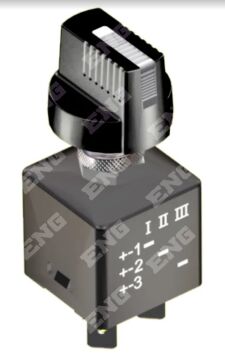 ÇEVİRMELİ ANAHTAR DÜZ DÜĞMELİ BEYAZ ERKUNT