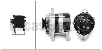 61920165  ALTERNATÖR  A-115 12V 50A MF TRAKTÖR  61920025