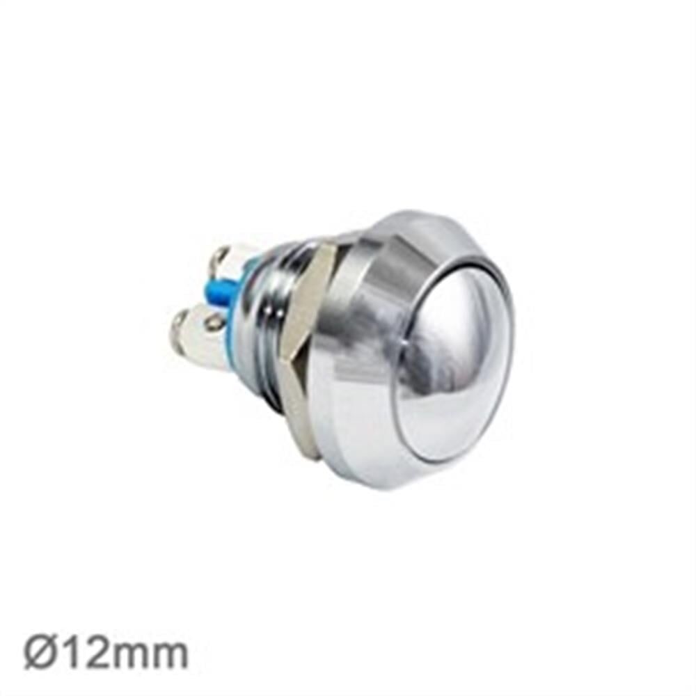 D81 12MM METAL YAYLI BUTON BOMBE LEDSİZ