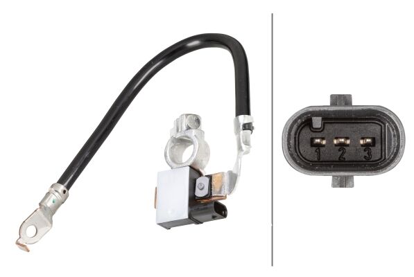 Akü Yönetimi Sensörü,12V,Uygun Adaptör: 8KA 009 42 12 42 7 564 491 / 12 42 7 573 029 / 12 42 7 579 005 / 12 4 2 7 587 465 / 12 42 7 599 964 / 12 42 7 603 567 / 12 42 7 604 419 / 12 42 7 604 530 / 6 935 426 / 6 938 568 / 6 940 6