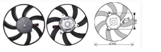 RFM2014 FAN MOTORU CADDY/POLO CLASIC/INCA/1996 İNC