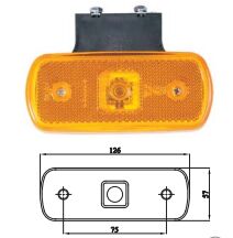 3038-M008Y30-A OVAL SIDEMARKER DÜZ BAĞ. BRAKET (L)