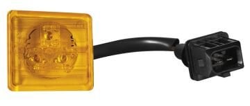 3040-M002Y30-A 24V.LEDLİ KARE TİP YAN İŞARET LAMBA MERCEDES TRAVEGO BAGAJ TUTACAK LAMBA