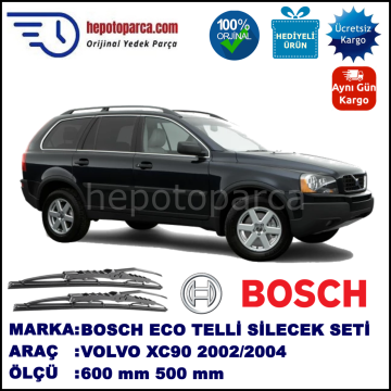VOLVO XC90  10.02-07.04 600 / 500 mm. BOSCH ECO Telli Silecek 2'li Takım