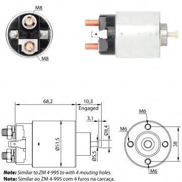 7995  MARŞ OTOMATİĞİ 12V CITROEN C-CROSSER  MITSUBISHI ASX COLT LANCER OUTLANDER NİSAAN MARCH