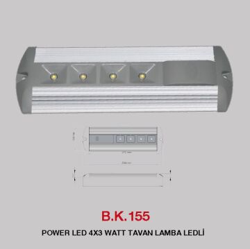 BK 155 POWER LED TAVAN LAMBA