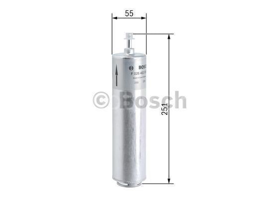 BMW 330 d 09.2005 - 08.2008 BOSCH MAZOT FİLTRESİ filitre