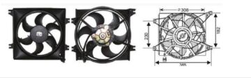 RFM3012 FAN MOTORU HYUNDAI ACCENT 95-99/00-02 1,3/ 5