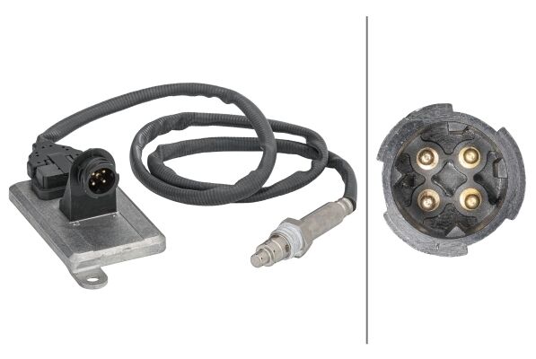 Nox Sensörü,24V,4-Kutuplu,Ika/Scania 2247379