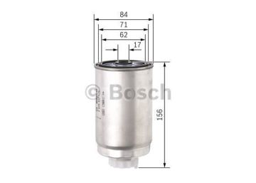 LANCIA Ypsilon 1.3 MultiJet (08.2010 - 11.2011) BOSCH Filtre Seti filitre