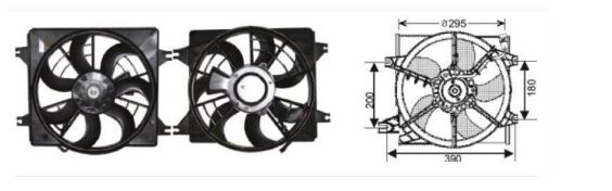 RFM3020 FAN MOTORU HYUNDAI ACCENT 99-2002