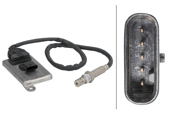 Nox Sensörü,24V,Katalizatöre doğru,5-Kutuplu,Ika/M 51154080015