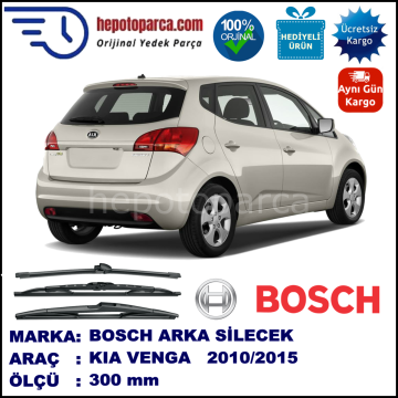 KIA Venga  300 mm 12.2009-... BOSCH Arka Silecek