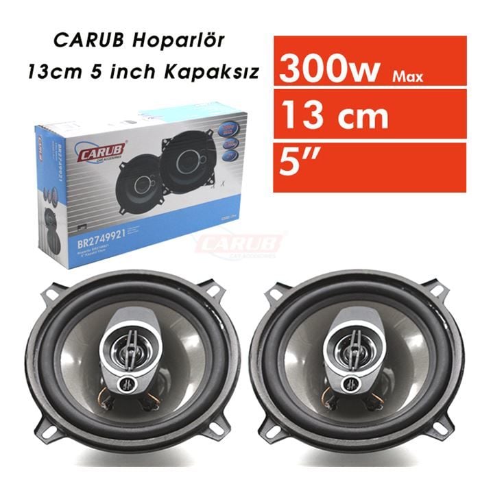 2749921 CARUB HOPÖRLER 13CM 5 İNCH KAPAKSIZ