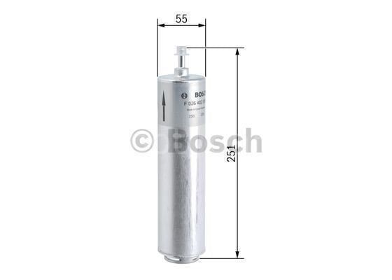 BMW 320 d 09.2007 - 03.2010 BOSCH MAZOT FİLTRESİ filitre