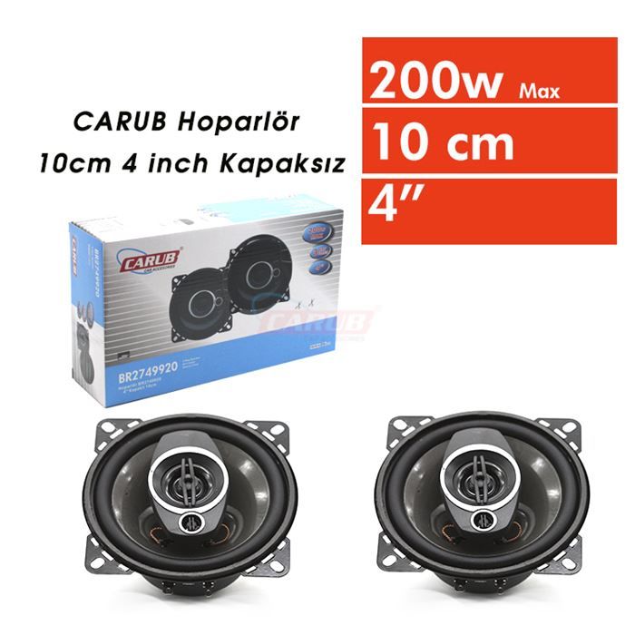 2749920 CARUB HOPÖRLER 10CM 5 İNCH KAPAKSIZ
