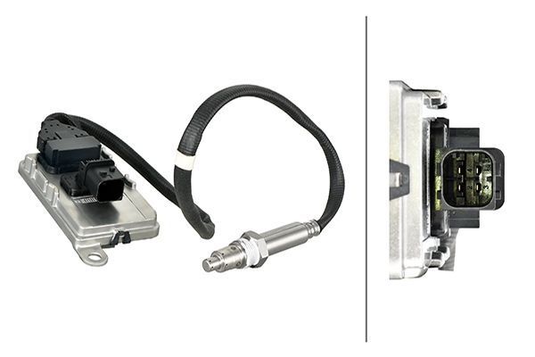 Nox Sensörü,24V,Katalizatöre doğru,4-Kutuplu,DAF/I 2006245 / 1973527 / 1936258