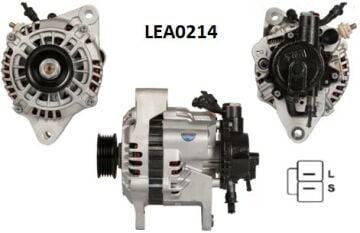 LEA0214  ALTERNATOR 14V/85A/V.P.KIA CARNIVAL  2.5 DIESEL M/TCARNIVAL 2.9 DIESEL