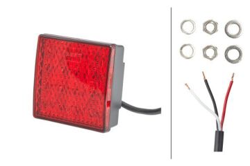 Arka Far Hella Valuefit,Kırmızı,LED,Sol,Sağ,Univer -