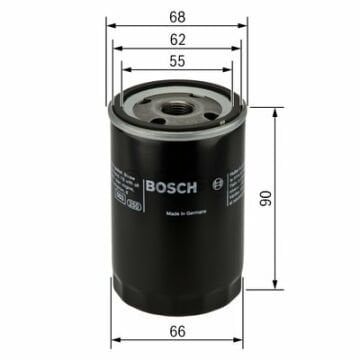 BOSCH_F026407077 Yağ Filtresi HONDA; Civic; Jazz; Accord; CR-V;  HR-V; FR-V; filitre