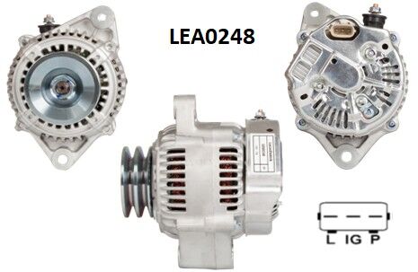 LEA0248  ALTERNATOR 14V/75A YANMAR MARINE 11977377200 LRA02144 101211994 1012119940 113715 CAL40142