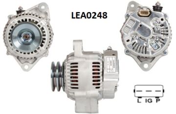 LEA0248  ALTERNATOR 14V/75A YANMAR MARINE 11977377200 LRA02144 101211994 1012119940 113715 CAL40142