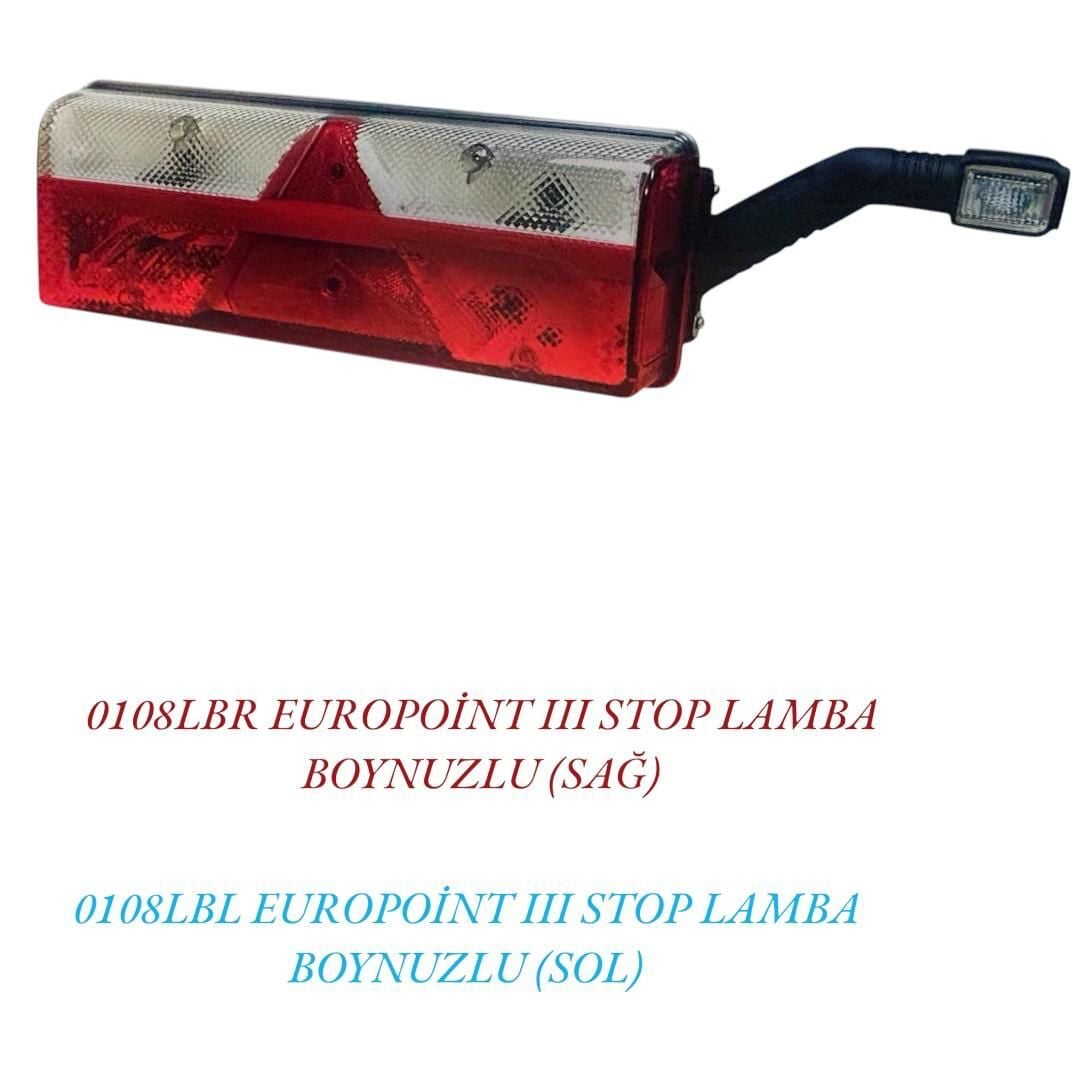 EUROPOİNT III STOP LAMBA BOYNUZLU (SAĞ)