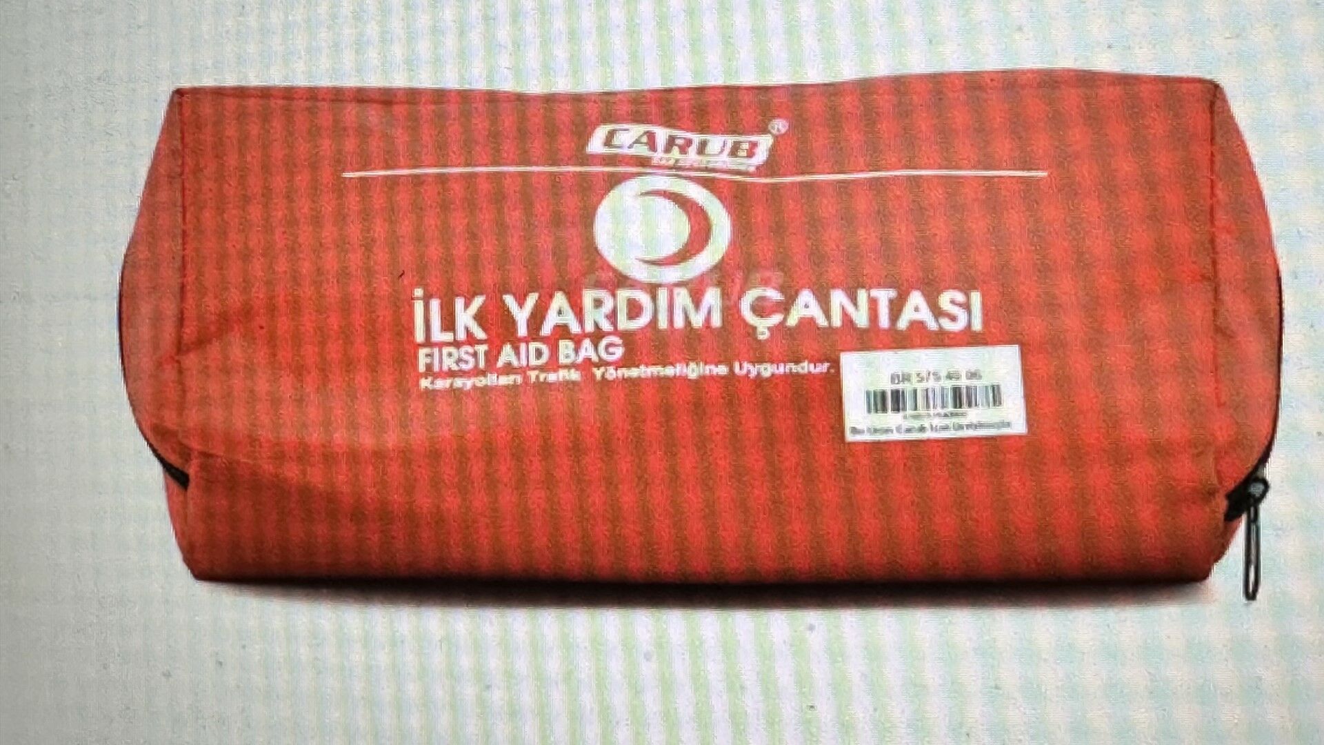 5754006 İLK YARDIM SETİ KUMAŞLI ÇANTA  BELGELİ