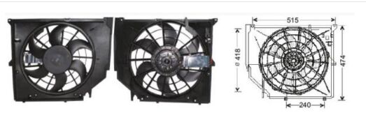 RFM3610 FAN MOTORU BMW 3 SERİSİ 1998-2005