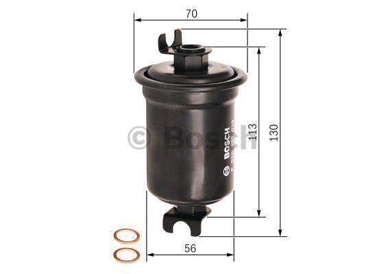 7i 16V 4x4 10.1996 - 09.2004 BOSCH BENZİN FİLTRESİ