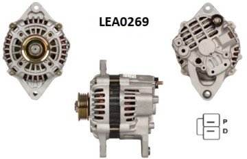 LEA0269  ALTERNATOR 14V/70A MAZDA 323,DENIMO