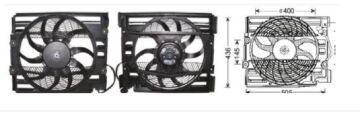 RFM3620 FAN MOTORU BMW 5 SERİSİ 1995-2004