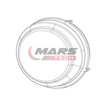 690916 MERCEDES ACTROS MP4 IV SİS LAMBA CAMI SAĞ 2011