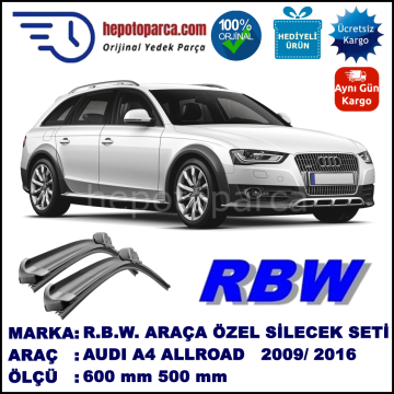 AUDI A4 ALLROADMUZ SİLECEK TAKIMI RBW ARACA ÖZEL (2009→)