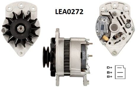 LEA0272  ALTERNATOR A127/14V/70A 61920363 NAB900 110497 66021126 8EL737662001 CA1457IR ALT4036