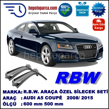 AUDI A5 COUPÉ MUZ SİLECEK TAKIMI RBW ARACA ÖZEL (2008→)