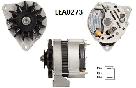 LEA0273  ALTERNATOR A127/14V/45A IMR 61920364