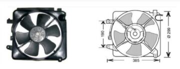 RFM4010 FAN MOTORU CHEVROLET SPARK