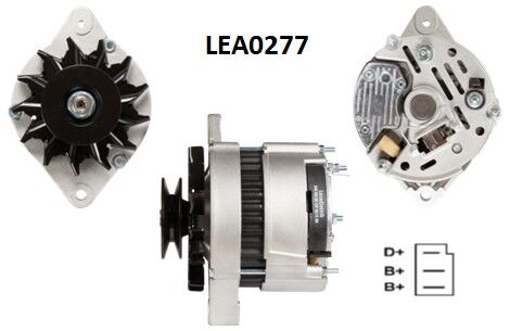 LEA0277  ALTERNATOR A127/14V/70A MASSEY FERGU SON MF 3050,3060,3065,3070,3080,3090,3610,3630,3650 TRACTOR 61920354 NAB302 110970 8EL737666001 CA1461IR ALT191