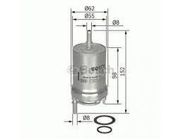 SKODA Fabia 1.4 Combi 12.1999 - 05.2003 BOSCH BENZİN FİLTRESİ