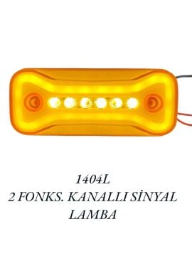 2 FONKS.MERCEKLİ SİNYAL LAMBA (SARI)